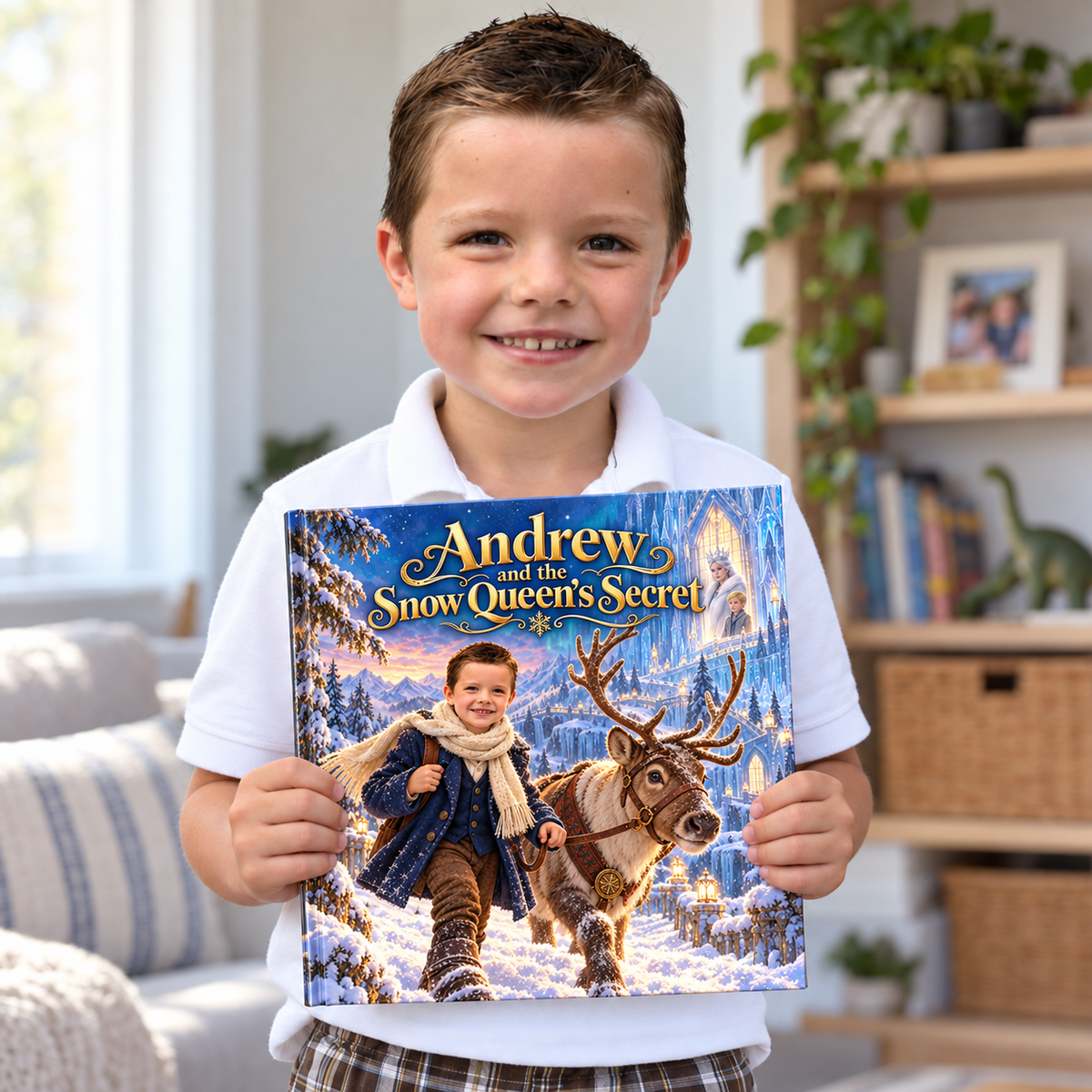 Andrew and the Snow Queen’s Secret — Personalized Storybook