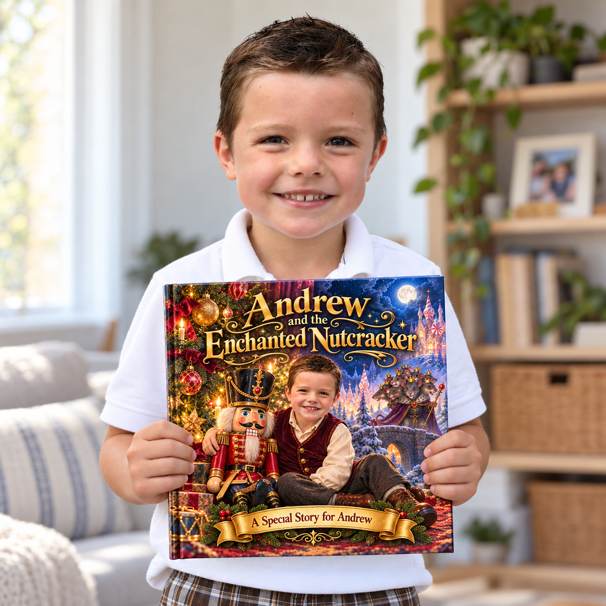 Andrew and the Enchanted Nutcracker — Personalized Storybook