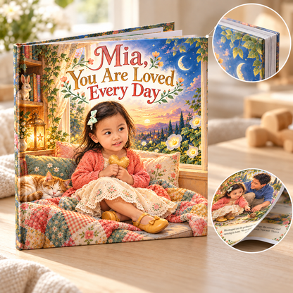 Mia, You Are Loved Every Day — Personalized Storybook