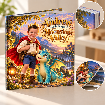 Andrew and the Dragon of Moonstone Valley — Personalized Storybook