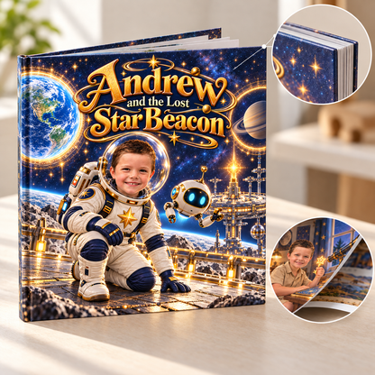 Andrew and the Lost Star Beacon — Personalized Storybook