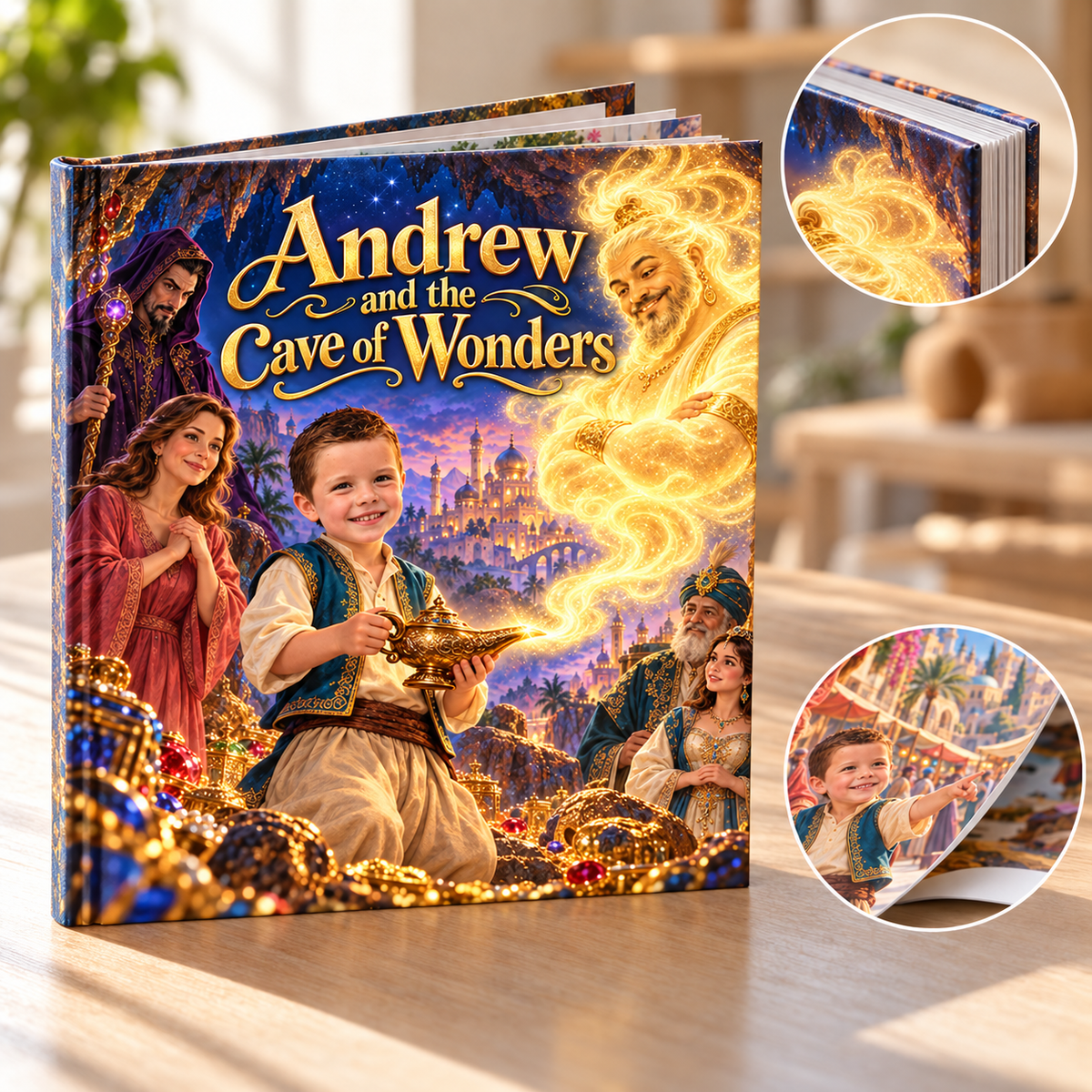 Andrew and the Cave of Wonders — Personalized Storybook