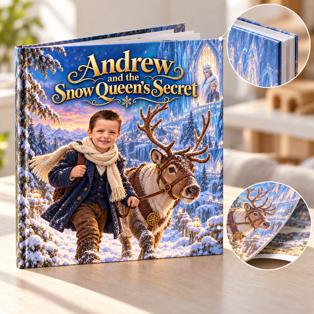 Andrew and the Snow Queen’s Secret — Personalized Storybook