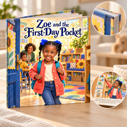 Zoe and the First-Day Pocket — Personalized Storybook