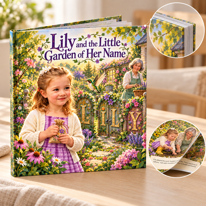 Lily and the Little Garden of Her Name — Personalized Storybook