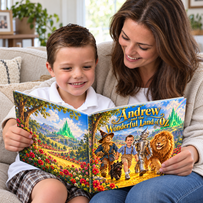 Andrew and the Wonderful Land of Oz — Personalized Storybook