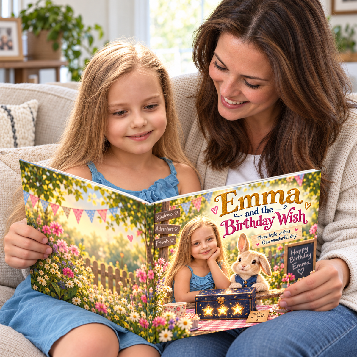 Emma and the Birthday Wish — Personalized Storybook