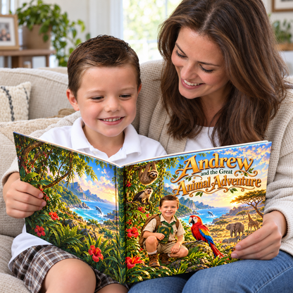 Andrew and the Great Animal Adventure — Personalized Storybook