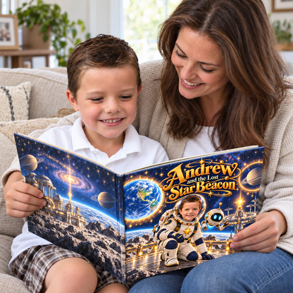 Andrew and the Lost Star Beacon — Personalized Storybook