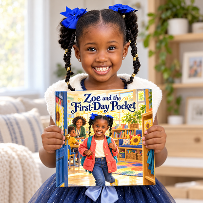 Zoe and the First-Day Pocket — Personalized Storybook