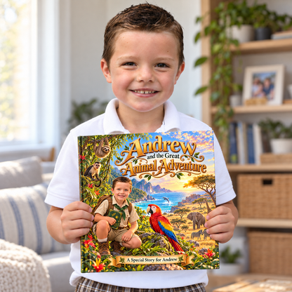 Andrew and the Great Animal Adventure — Personalized Storybook