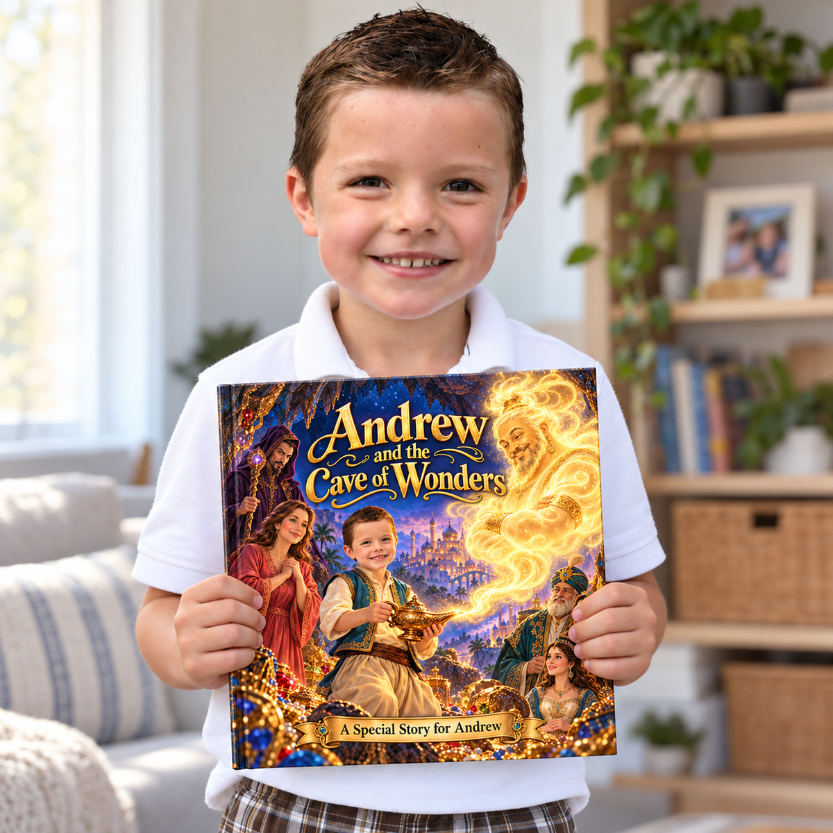 Andrew and the Cave of Wonders — Personalized Storybook