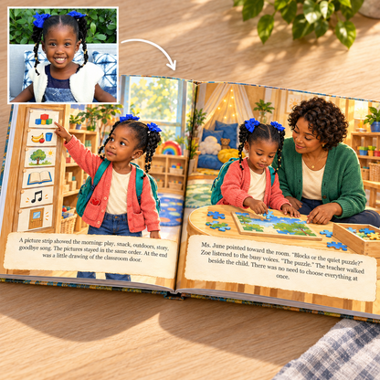 Zoe and the First-Day Pocket — Personalized Storybook