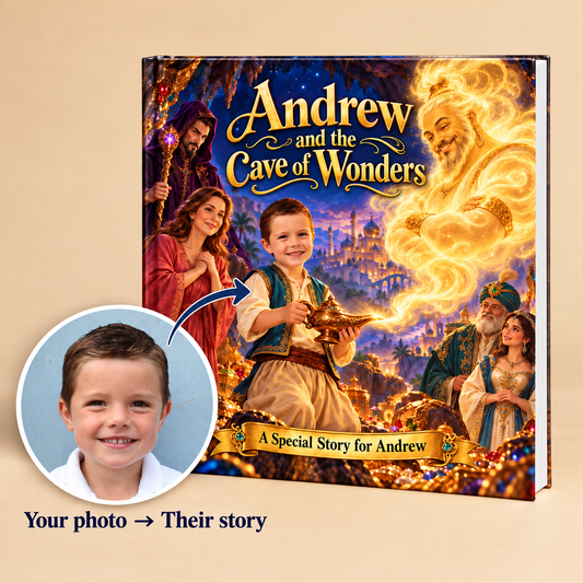 Andrew and the Cave of Wonders — Personalized Storybook