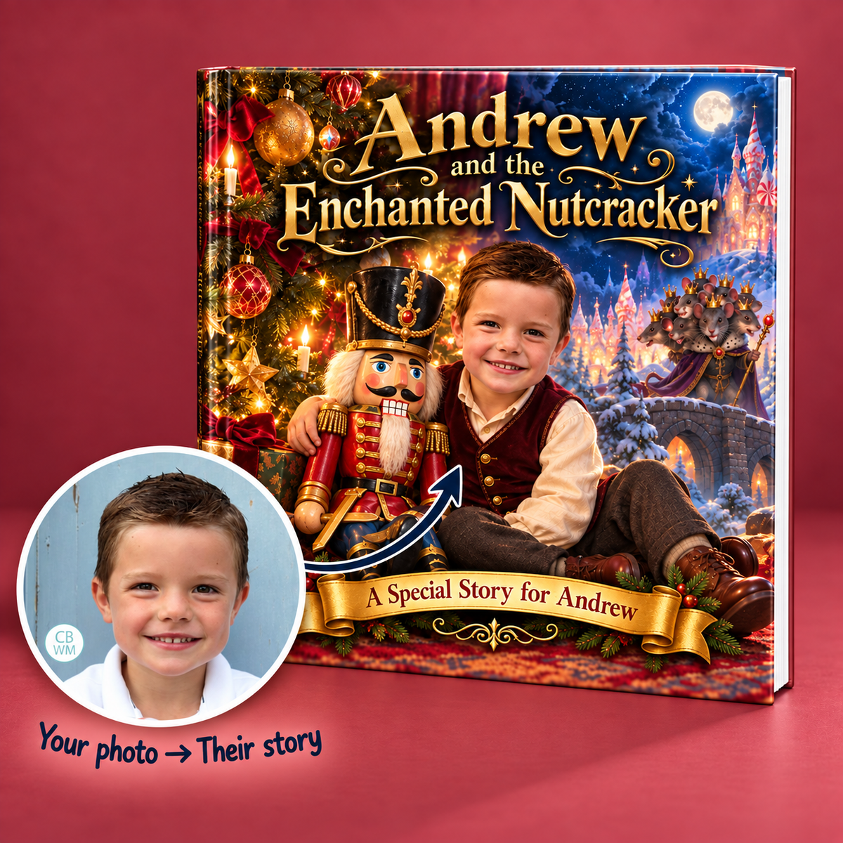 Andrew and the Enchanted Nutcracker — Personalized Storybook
