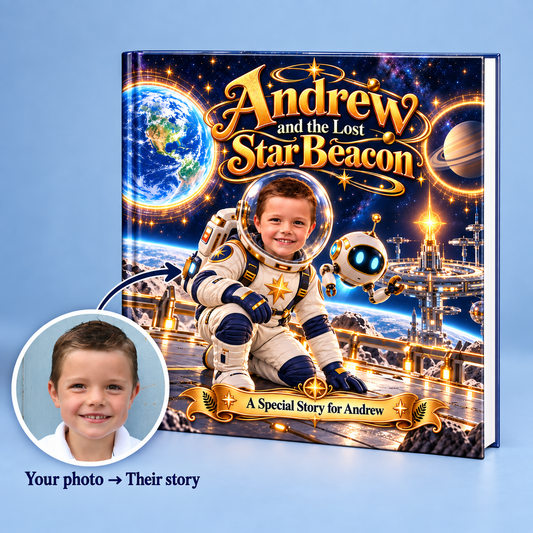 Andrew and the Lost Star Beacon — Personalized Storybook