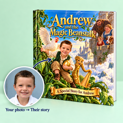 Andrew and the Magic Beanstalk — Personalized Storybook
