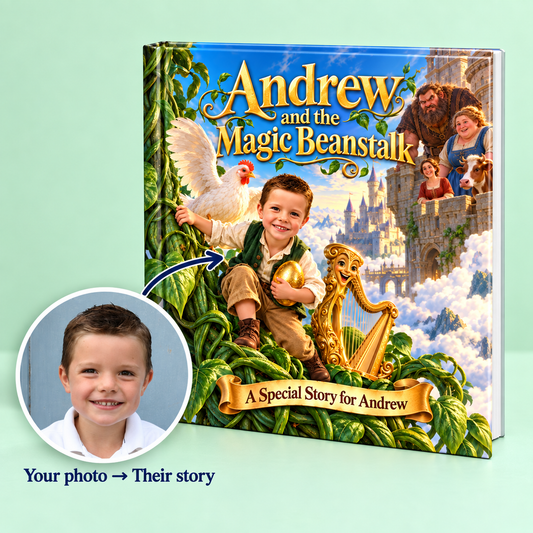 Andrew and the Magic Beanstalk — Personalized Storybook