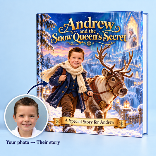 Andrew and the Snow Queen’s Secret — Personalized Storybook