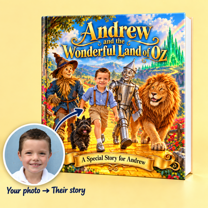 Andrew and the Wonderful Land of Oz — Personalized Storybook