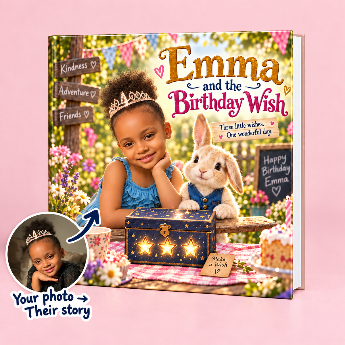 Emma and the Birthday Wish — Personalized Storybook
