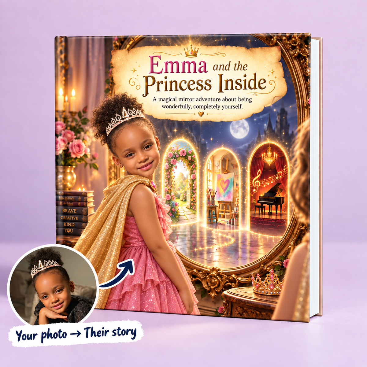Emma and the Princess Inside — Personalized Storybook