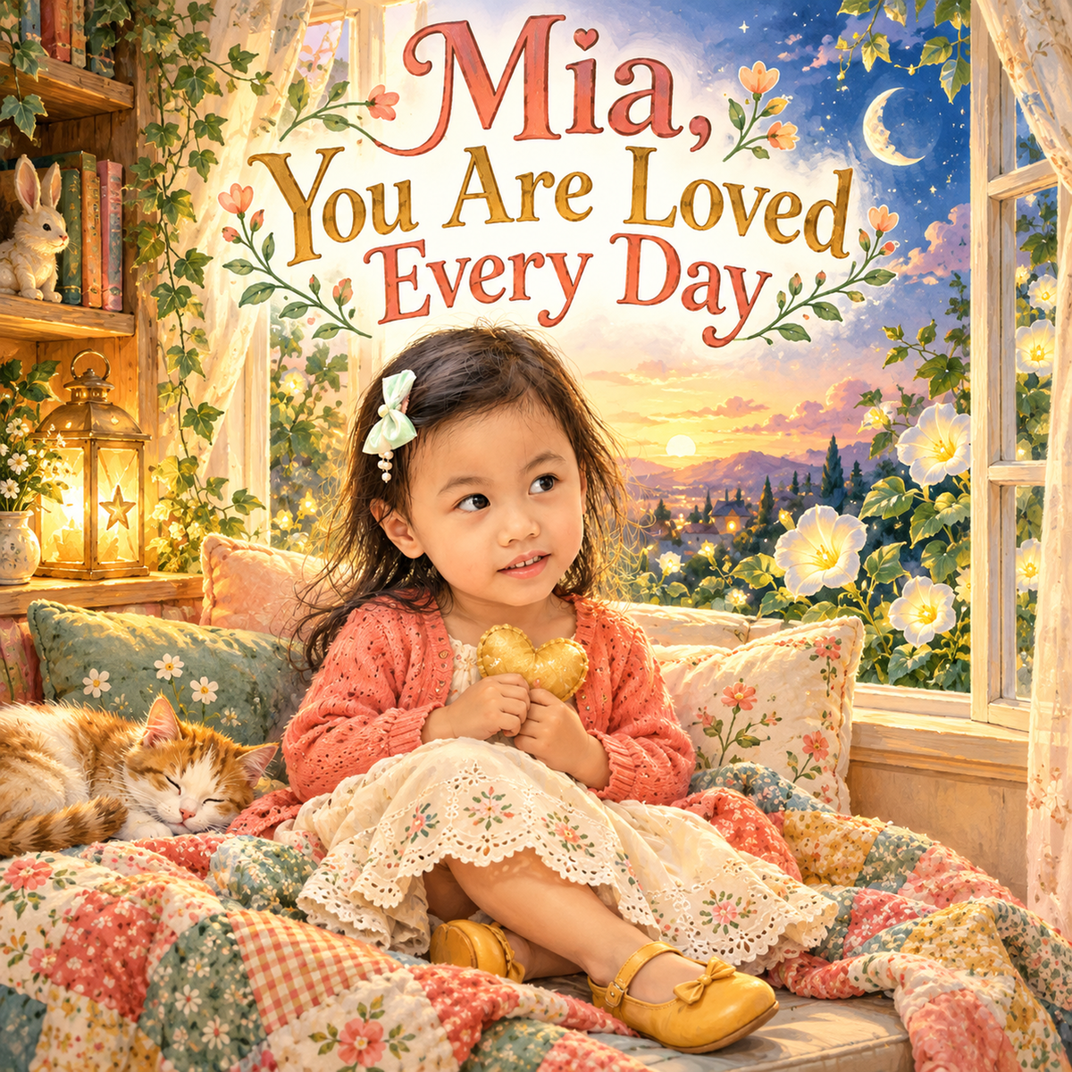 Mia, You Are Loved Every Day — Personalized Storybook